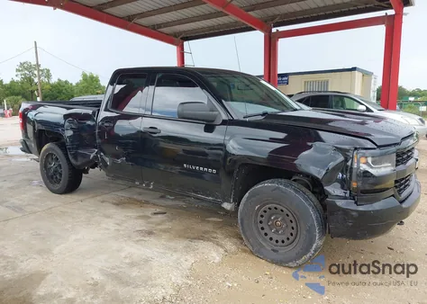 2016 Chevrolet Silverado 1500 Custom из США, поврежденный, VIN 1GCVKPEC9GZ390193